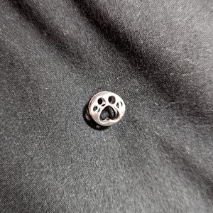 Pandora Sterling Silver Open Paw Print Charm